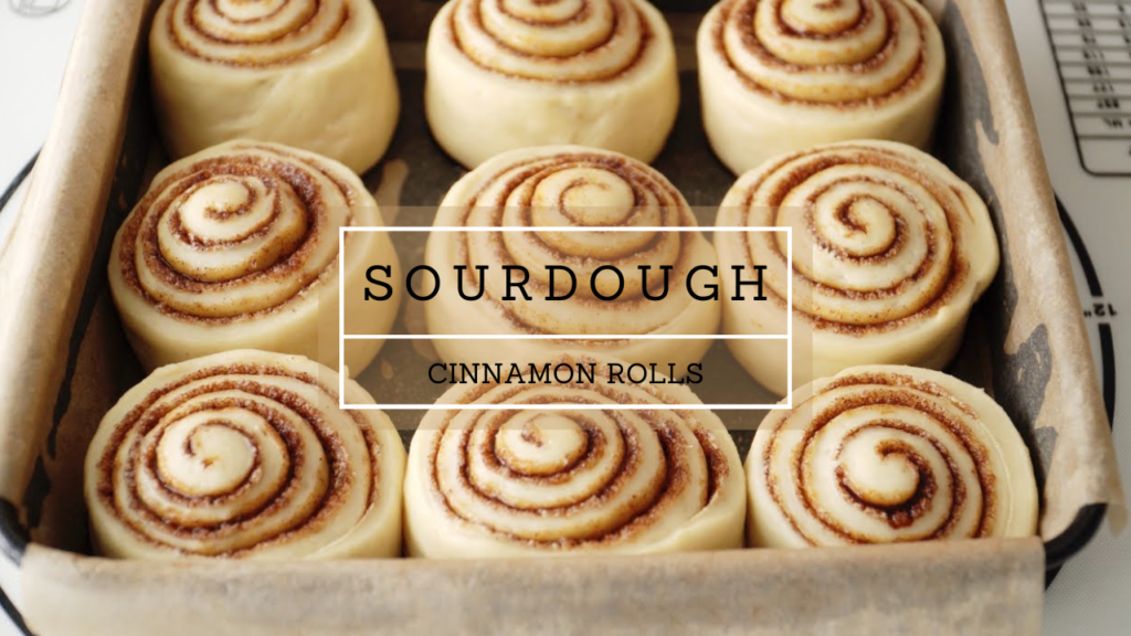 sourdough cinnamon rolls