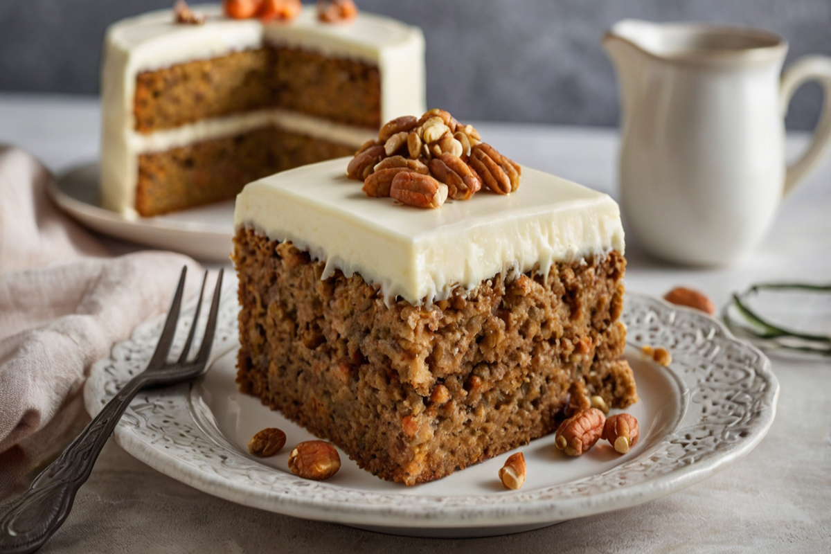 Is carrot cake healthier than regular cake?