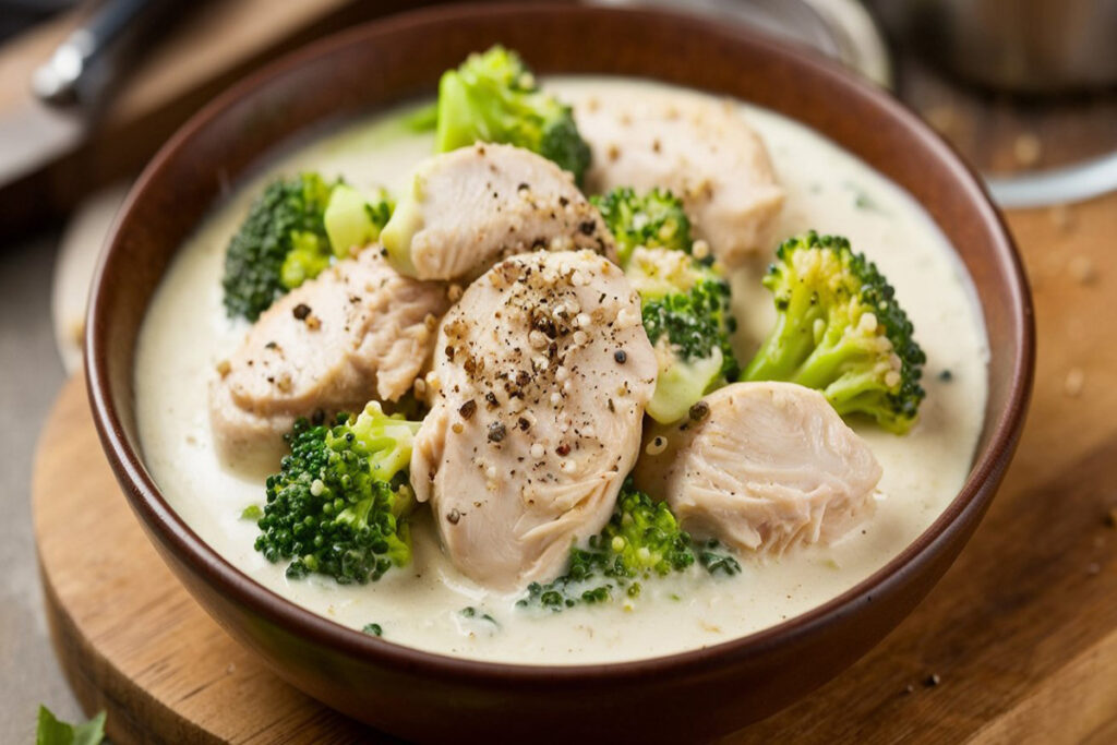 What is Chicken and Broccoli Sauce Made Of?