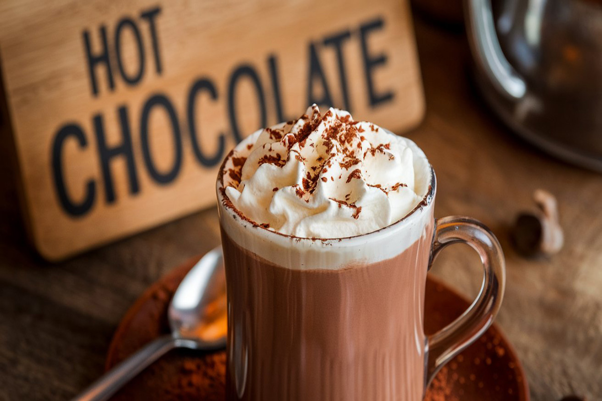 Is hot chocolate better with milk or hot water?