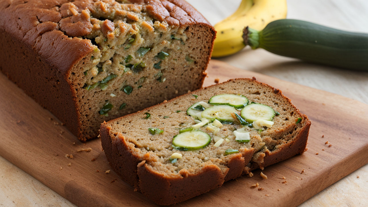 how to make banana zucchini bread