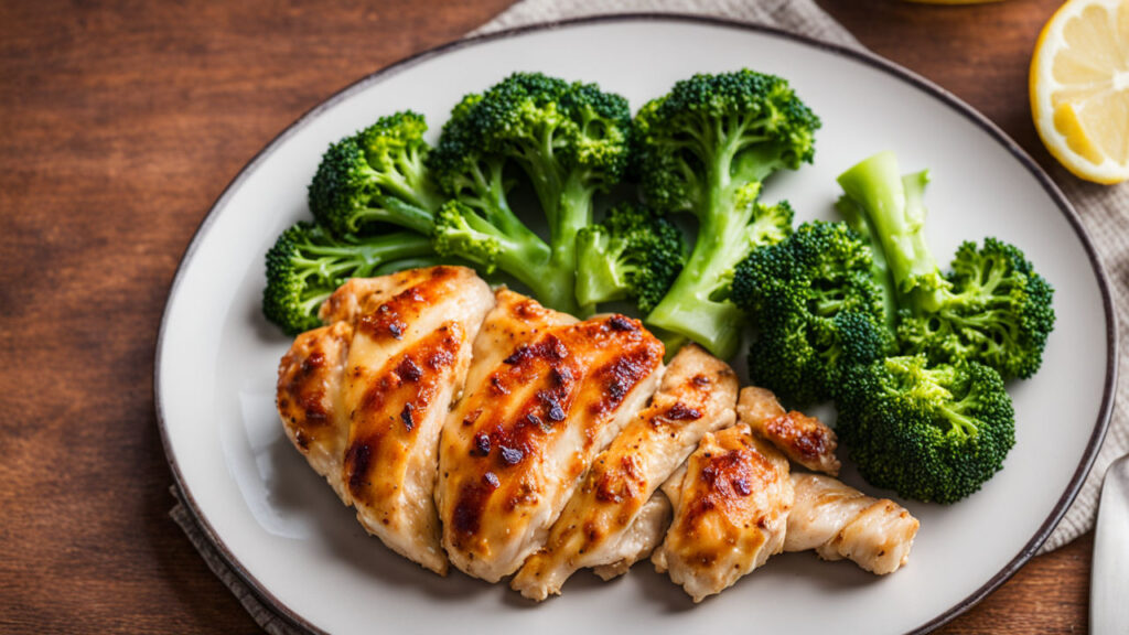 Is chicken and broccoli a healthy dinner?