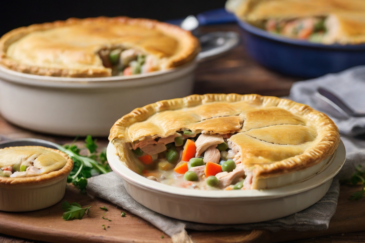 how to make chicken pot pie