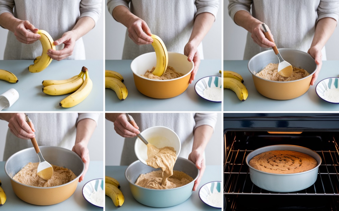 How do you make banana cake Jamie Oliver?